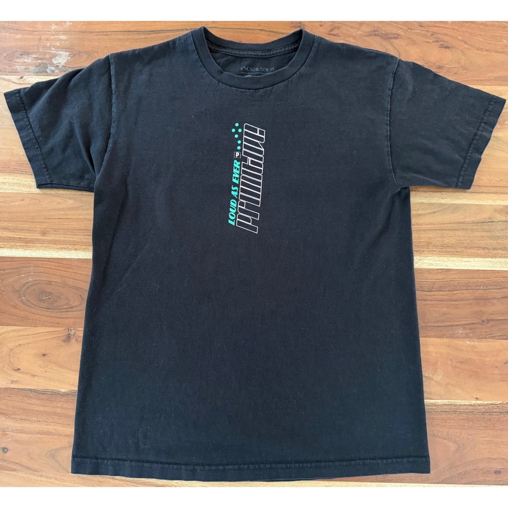 Primitive x FVCKRENDER Loud As Ever Black Graphic T-Shirt Mens Medium Snake Rose